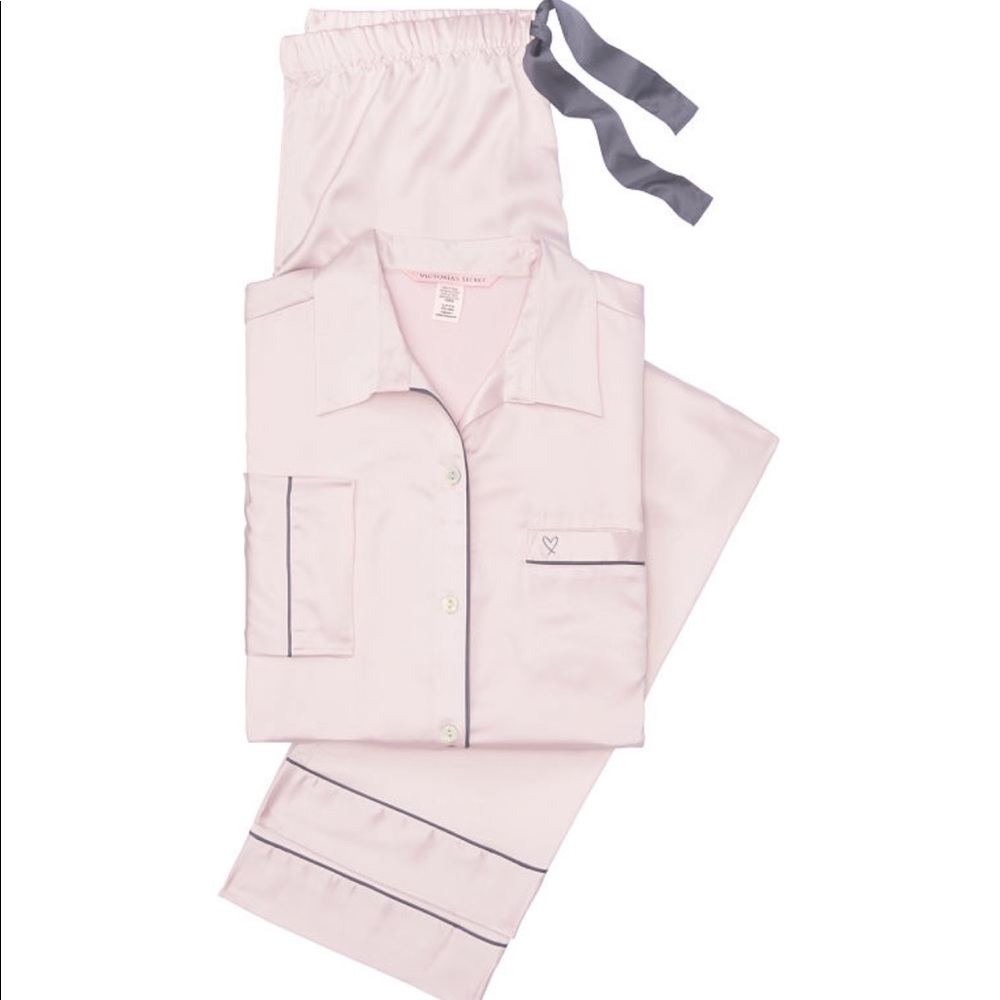 XL Victoria’s Secret Satin Pajama Set